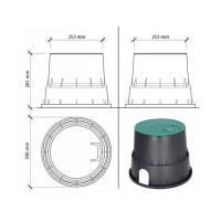 Ventilbox Groß Rund