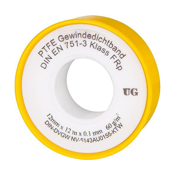 PTFE-Gewindedichtband / Teflonband FRp (Feingewinde)