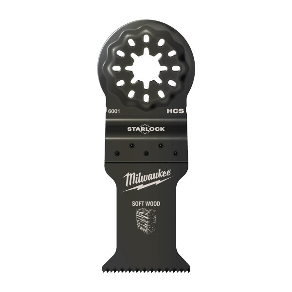 Multitool Starlock Tauchsägeblatt für Schnitte in Holz 35 x 42 mm