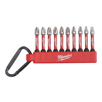 SHOCKWAVE™ Schlagfestes Carbiner Bit-Set 10tlg.